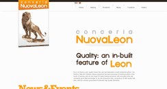 Desktop Screenshot of nuovaleon.com
